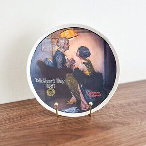1981 Norman Rockwell “After the Party” Plate – Knowles – Bradex 84-R70-26
